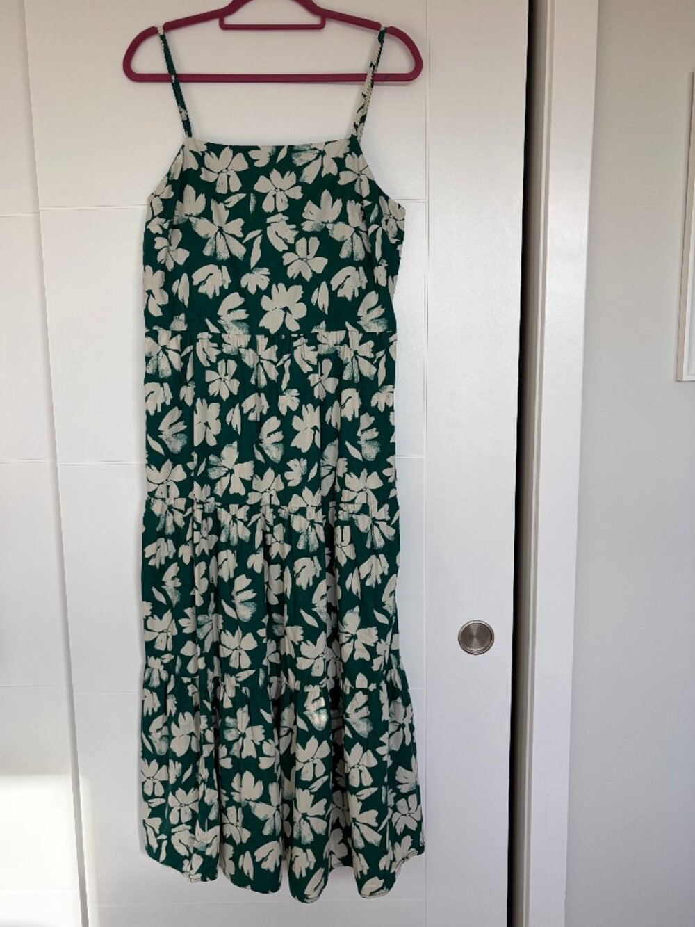Gap Floral Cotton Maxi Dress